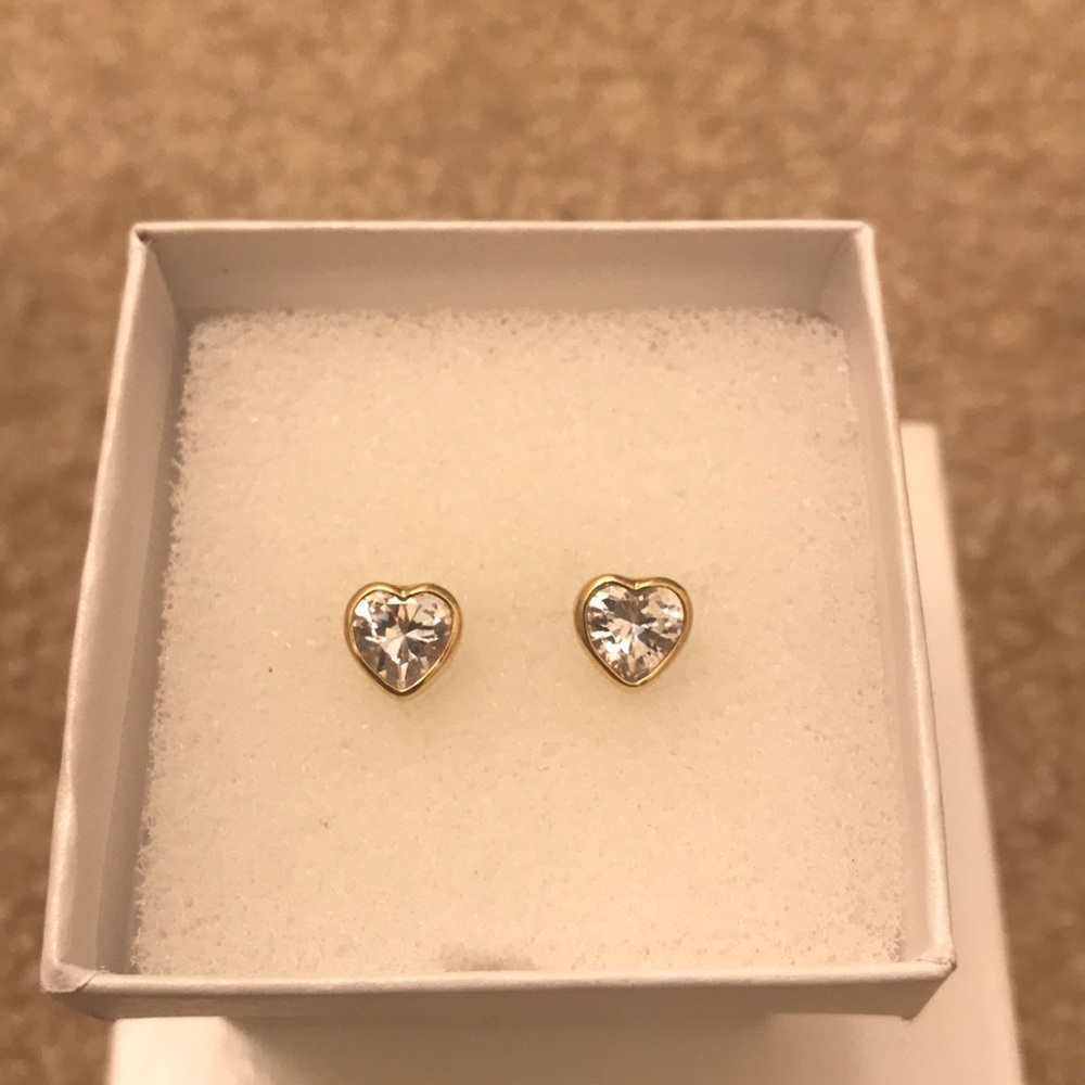 Stunning Heart Kate Spade Earrings